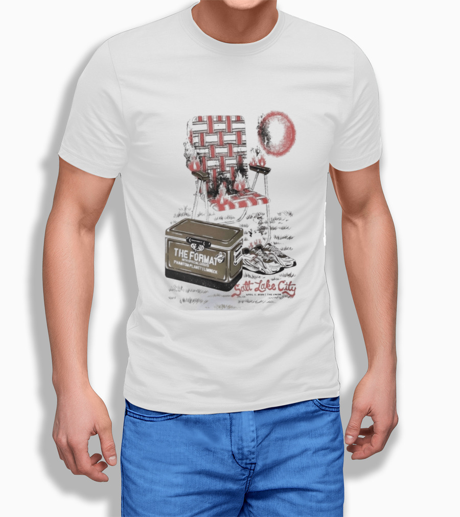 The Format Salt Lake City Apr 11 2026 Picnic Chair Cooler T-Shirt