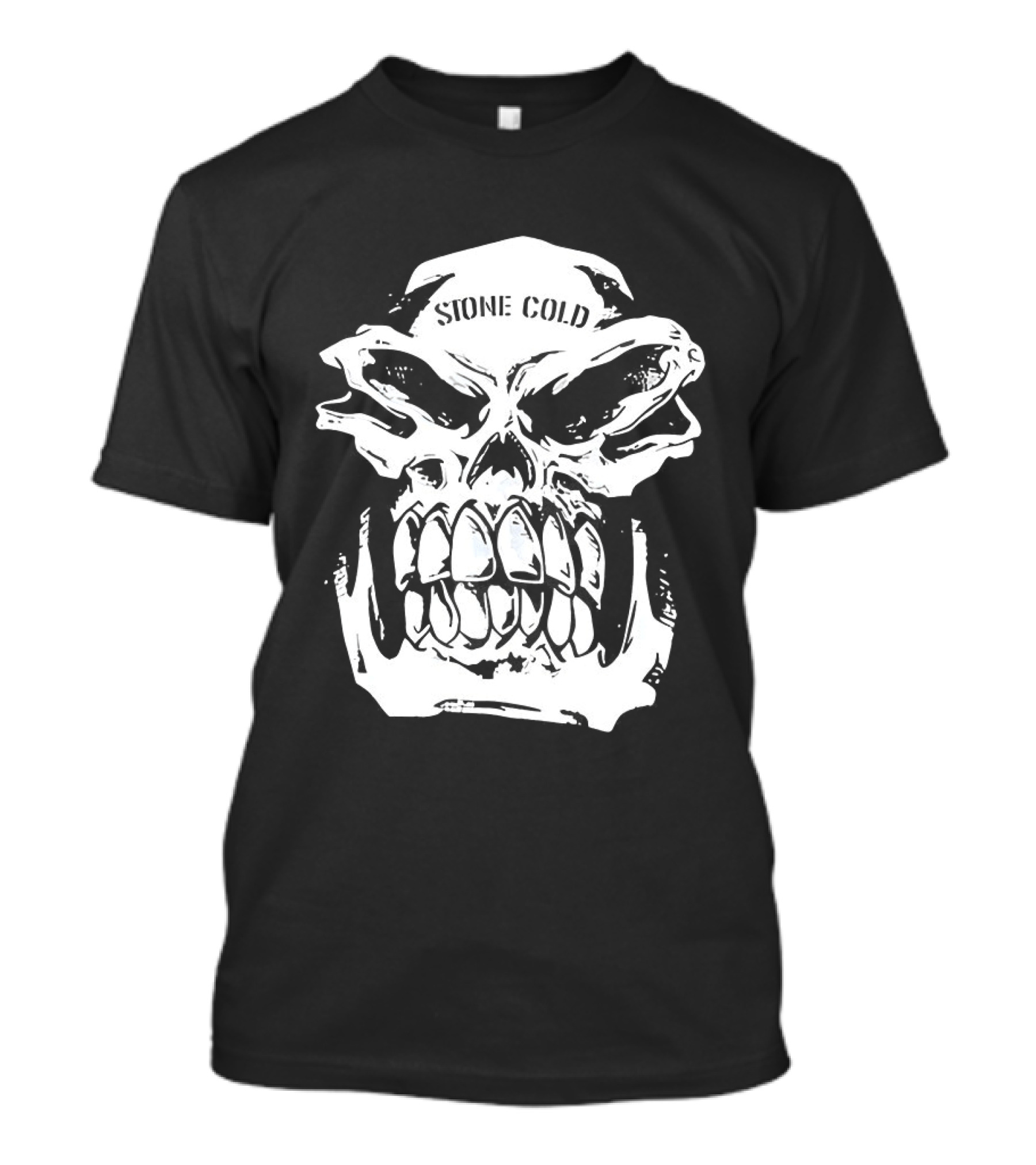 Stone Cold Steve Austin Hellraiser Skull Snow Wash T-Shirt