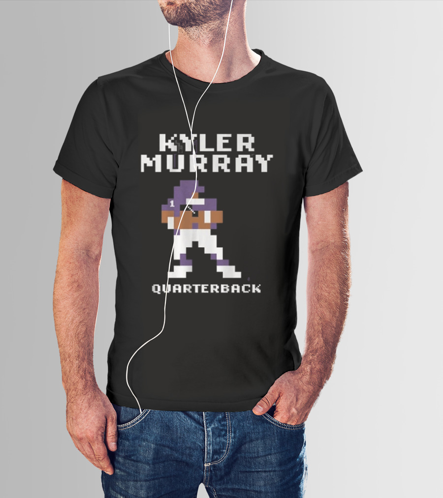 Kyler Murray Quarterback Pixel Art Minnesota Baller T-Shirt