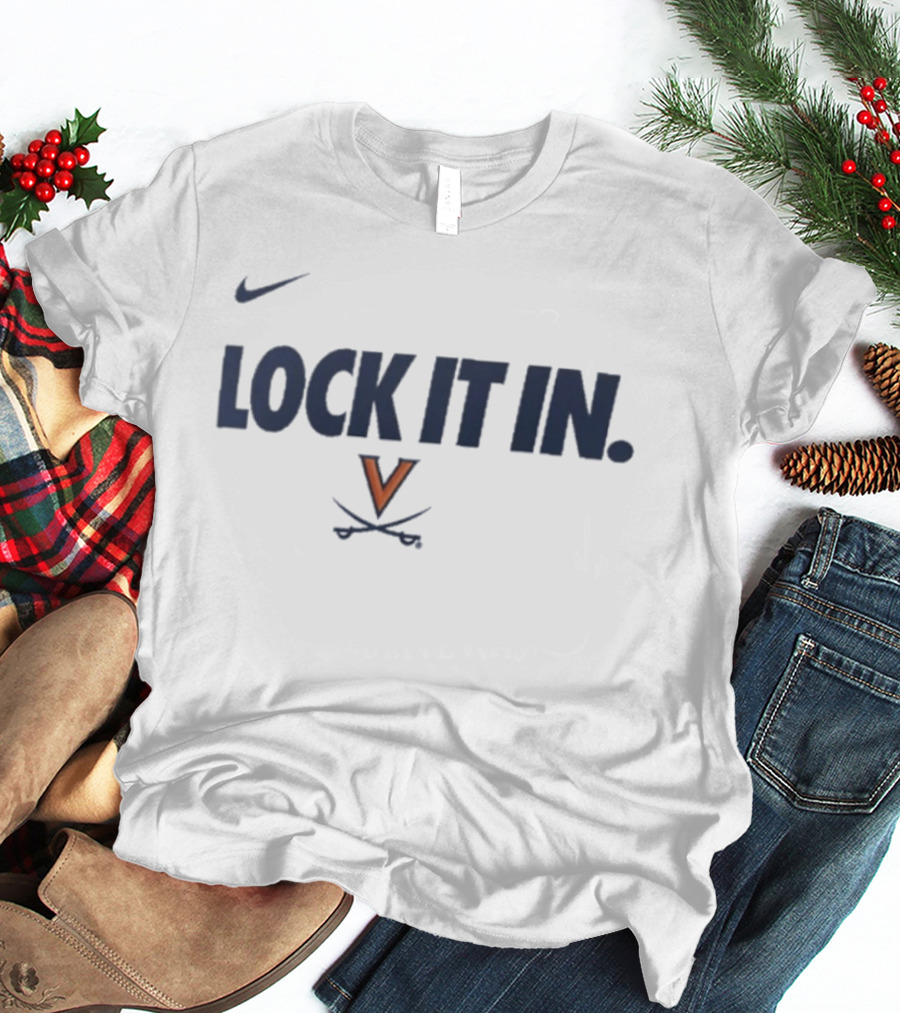 Nike Lock It In Virginia Cavaliers V Logo March Madness 2026 T-Shirt