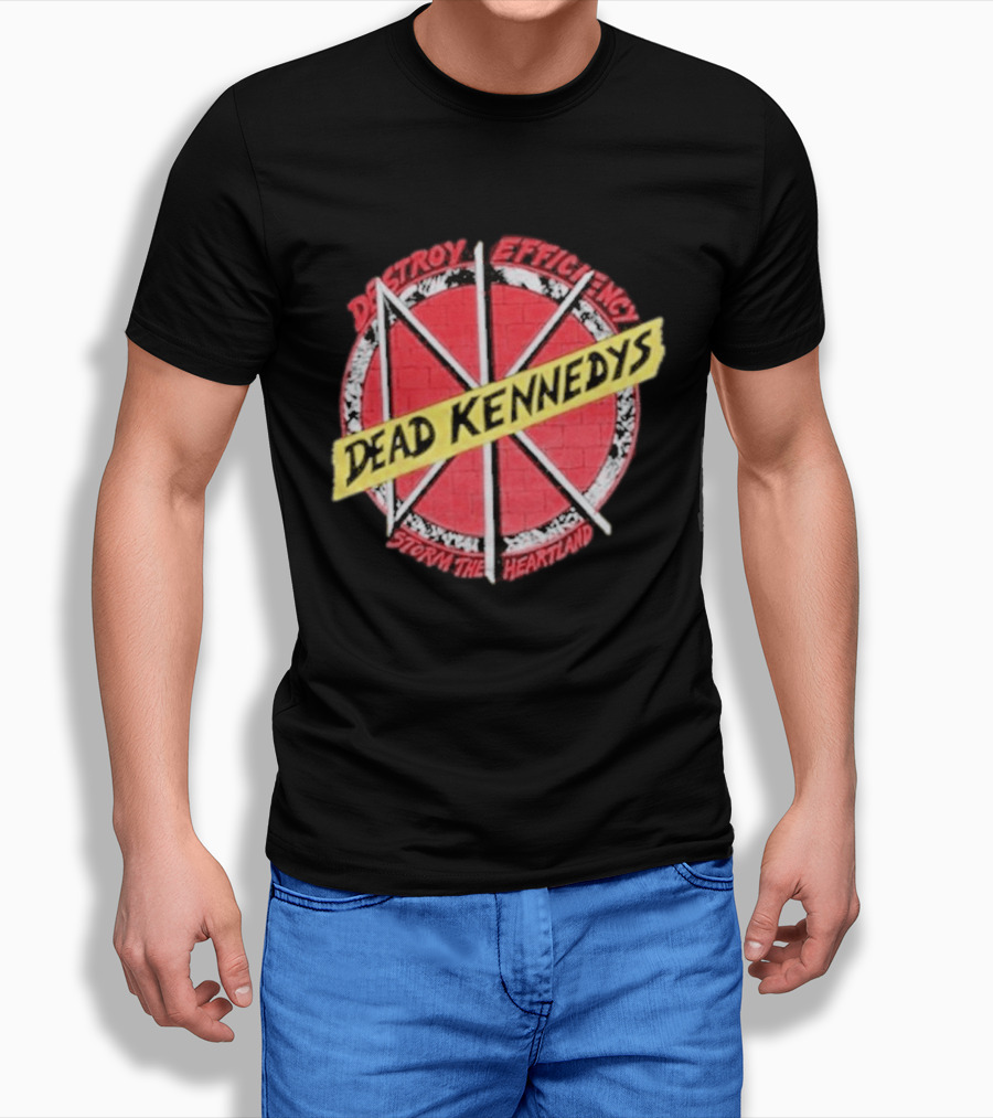 Dead Kennedys Destroy Efficiency Storm The Heartland T-Shirt