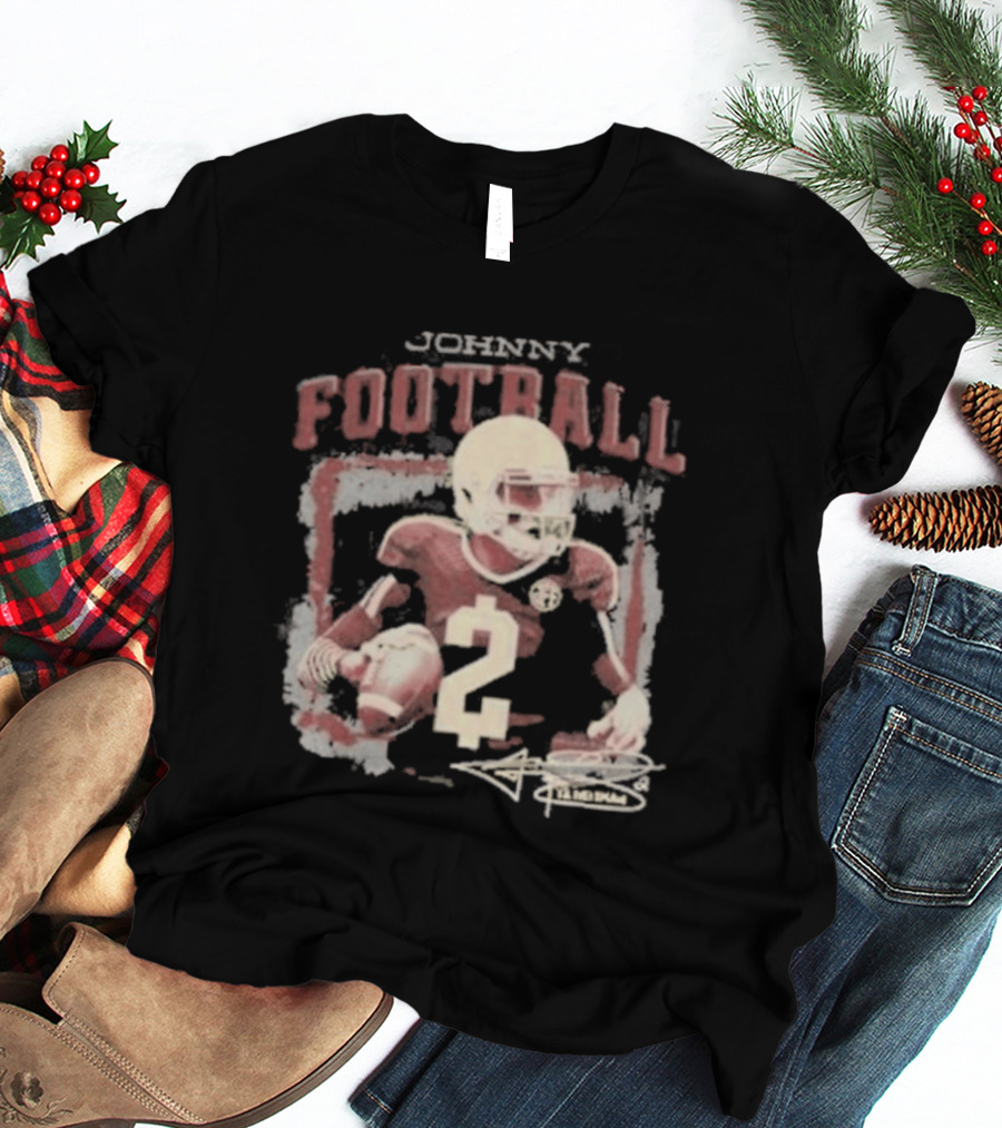 Johnny Manziel Number 2 Football Player Texas A&M Aggies T-Shirt