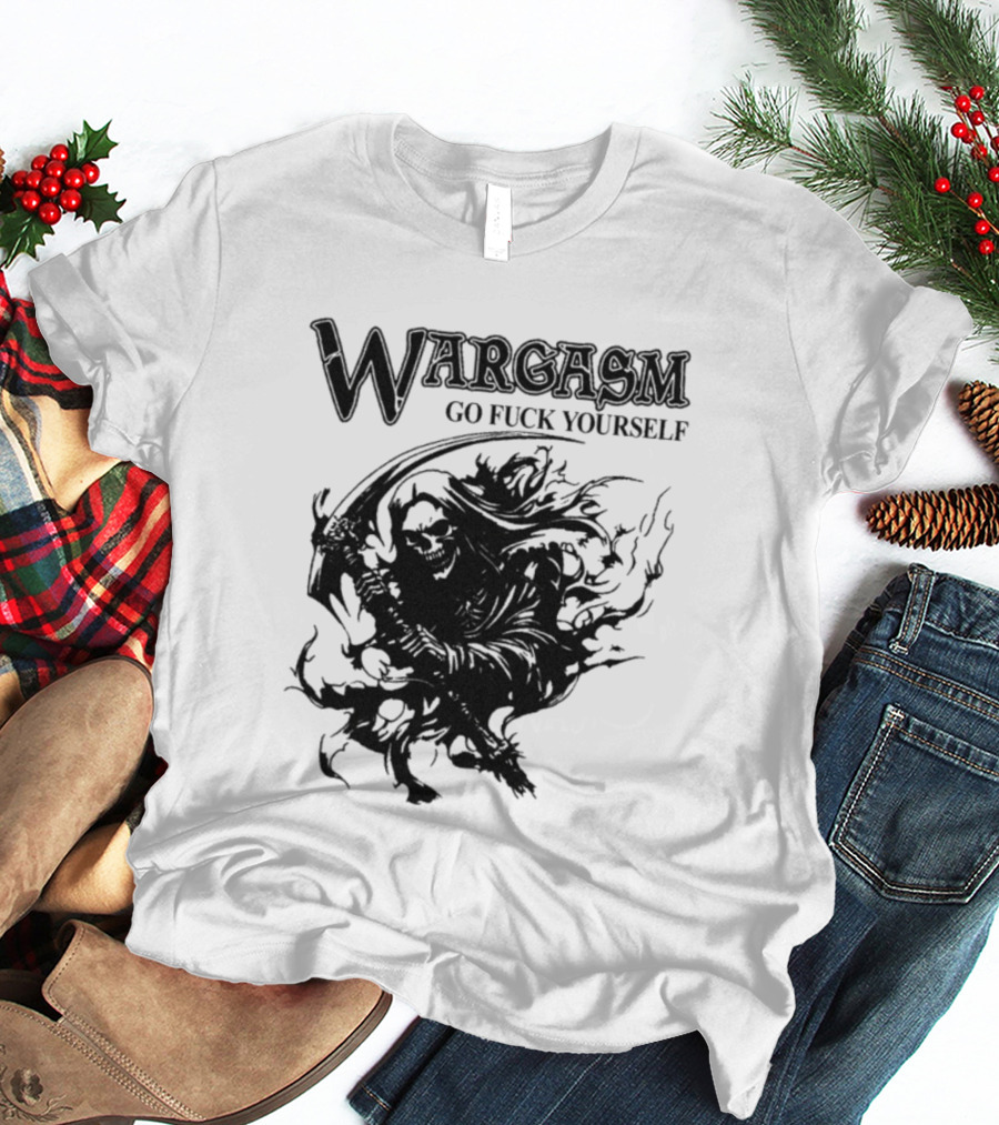 Wargasm Go Fuck Yourself Dark Fantasy Creature T-Shirt