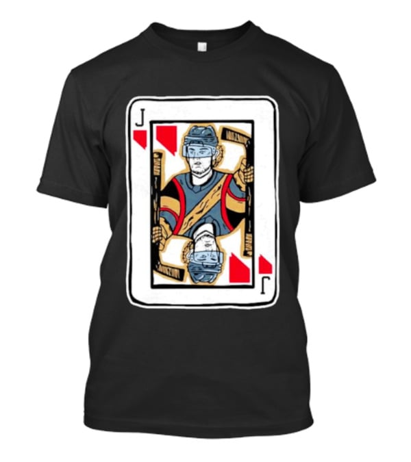 Vegas Golden Knights Jack Eichel Hockey Card T-Shirt