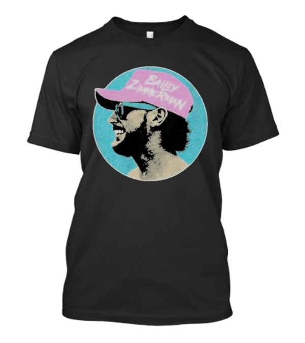 Bailey Zimmerman Circular Pink Hat Profile T-Shirt