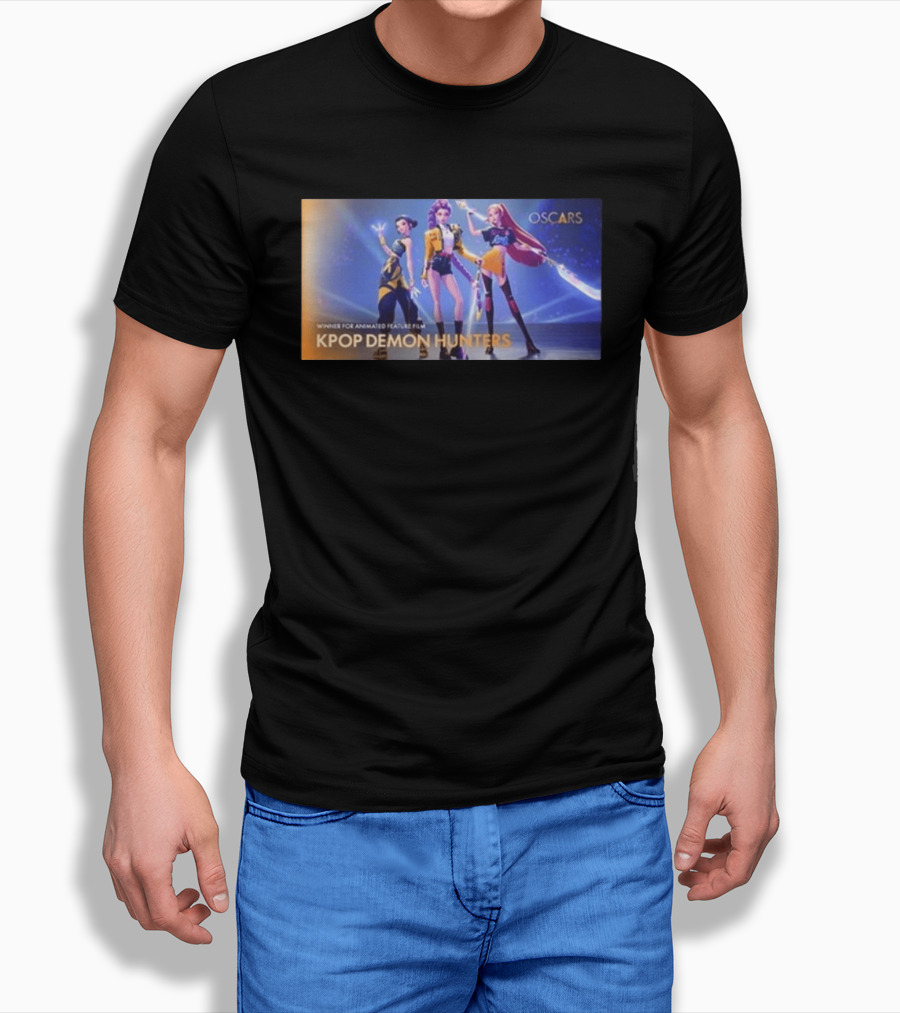 K Pop Demon Hunters Winner Oscar For Animated Feature Film Oscars T-Shirt