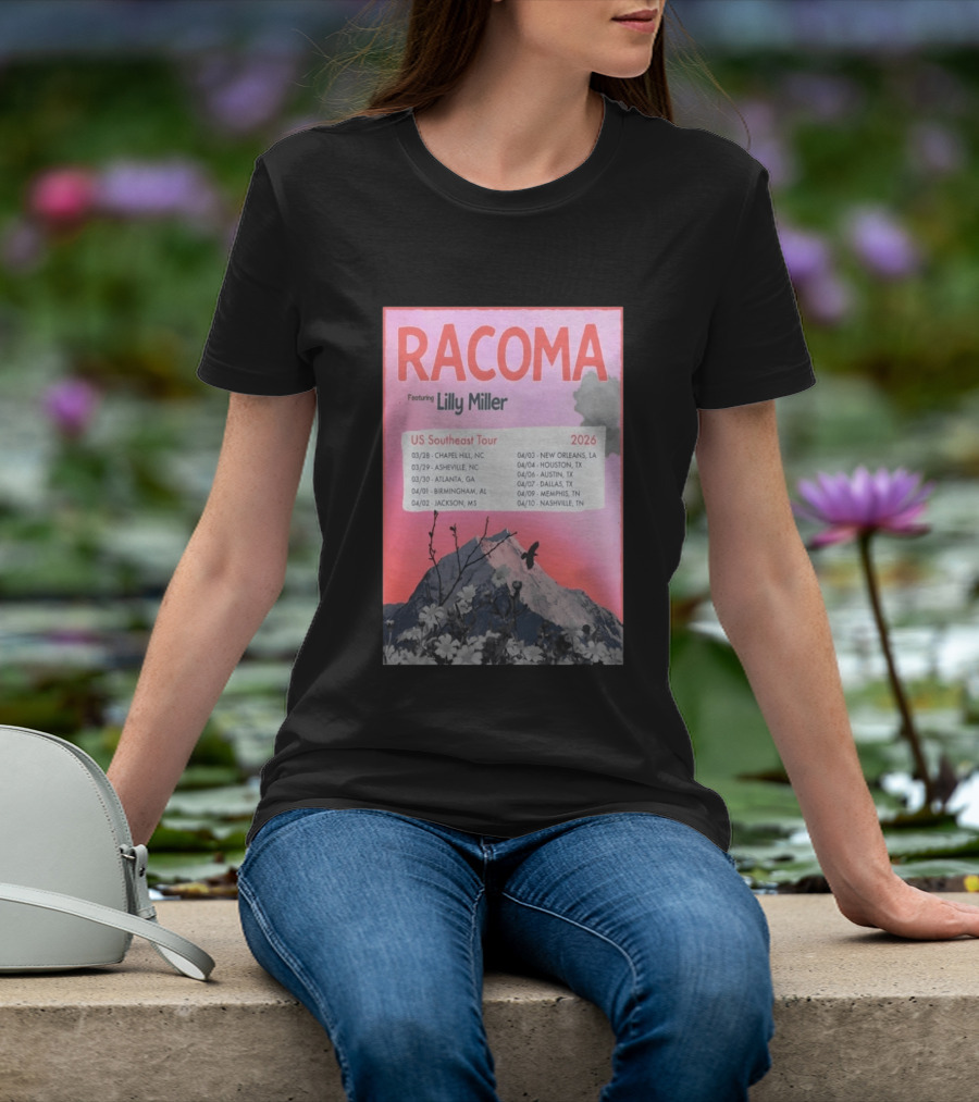 Racoma Ft Lilly Miller US Southeast Tour 2026 T-Shirt