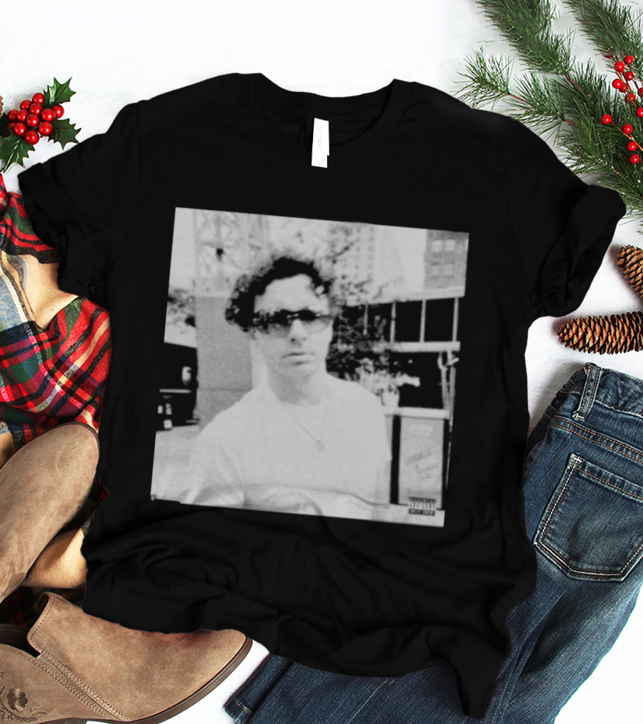 Sweet Action Jack Harlow Black And White Photo Explicit Content T-Shirt
