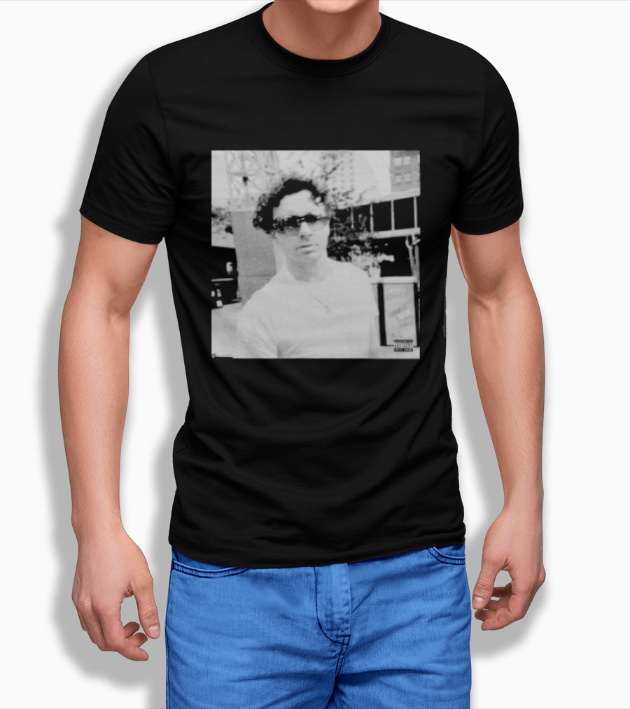 Sweet Action Jack Harlow Black And White Photo Explicit Content T-Shirt