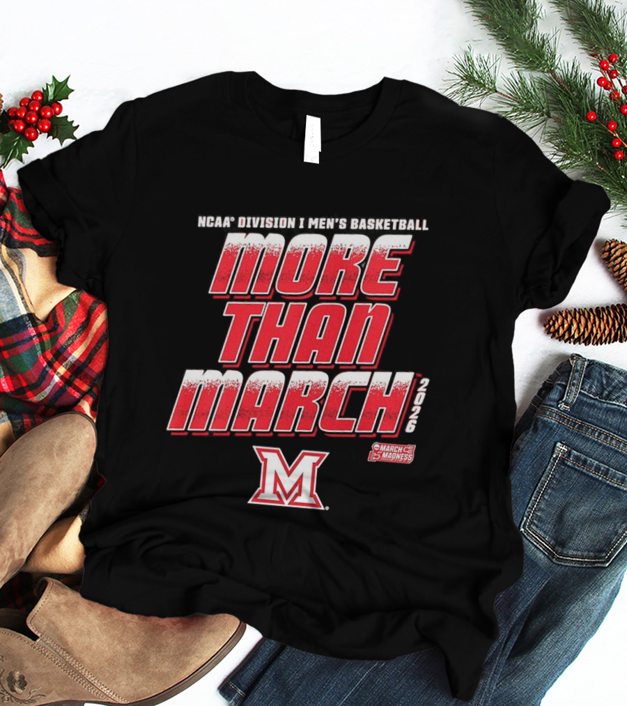 More Than March Maryland Terrapins NCAA D1 Basketball March Madness T-Shirt