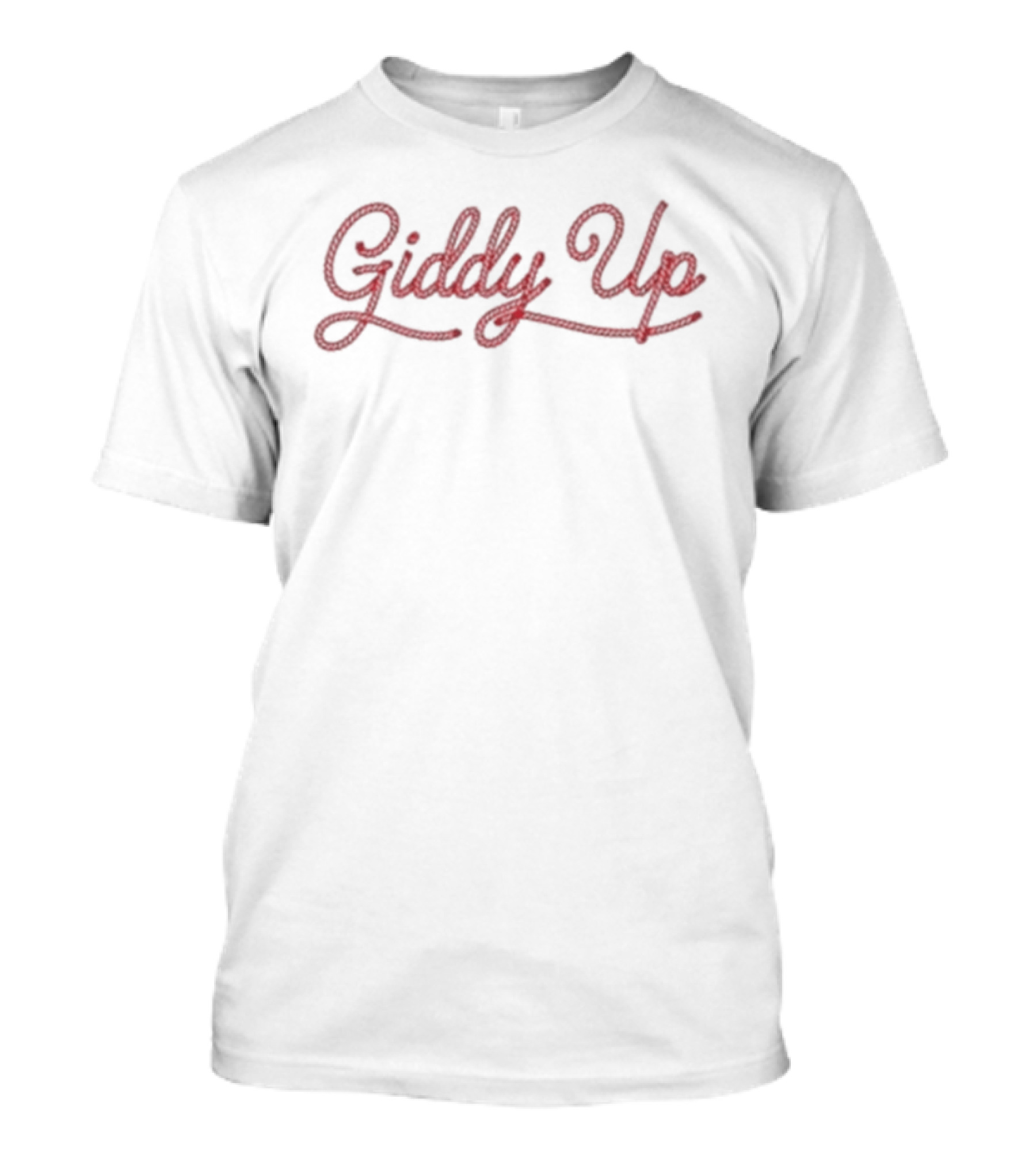Jessie Ware Giddy Up Red Script T-Shirt