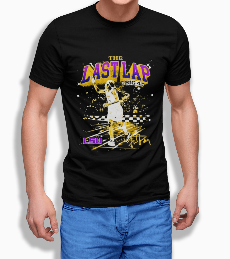 The Last Lap Flau'jae Johnson LSU Tigers Basketball T-Shirt