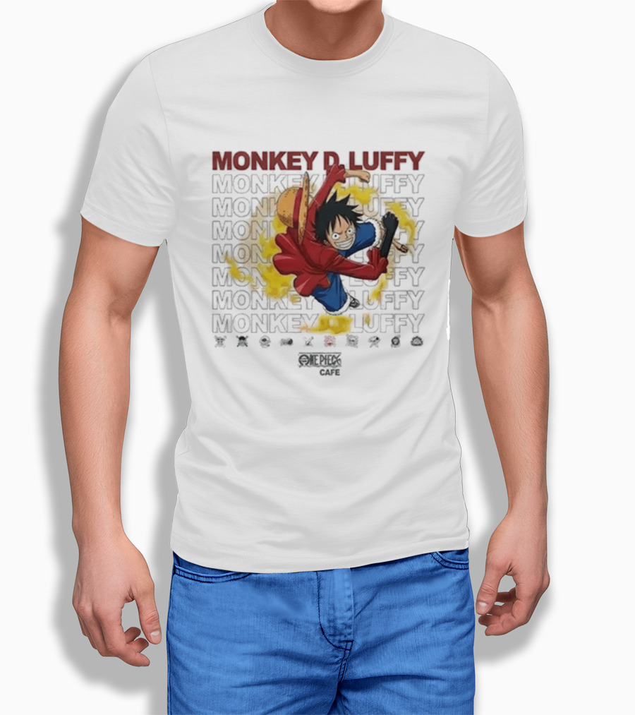 Popeyes Ishowspeed One Piece Monkey D. Luffy 2026 T-Shirt
