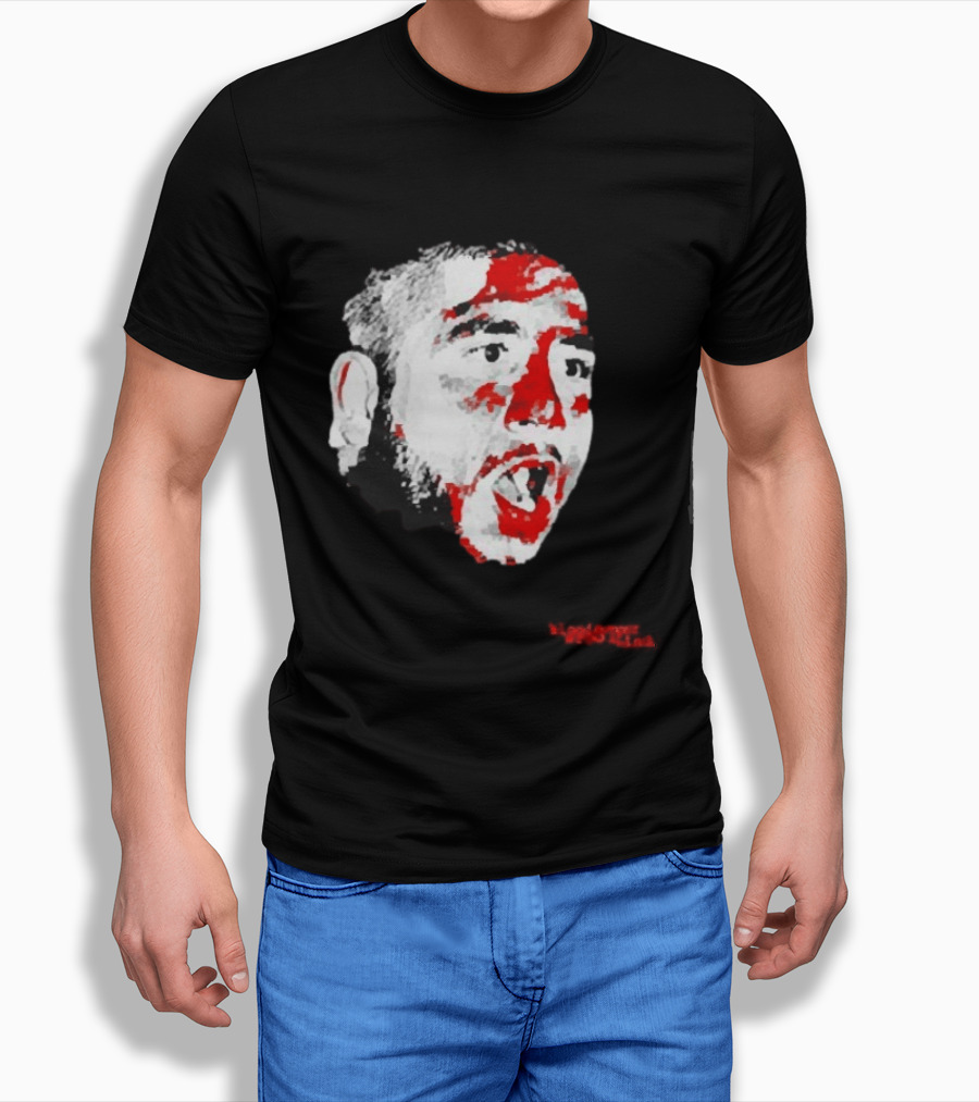 Bloodstone Wrestling Chico Suave Red Face T-Shirt