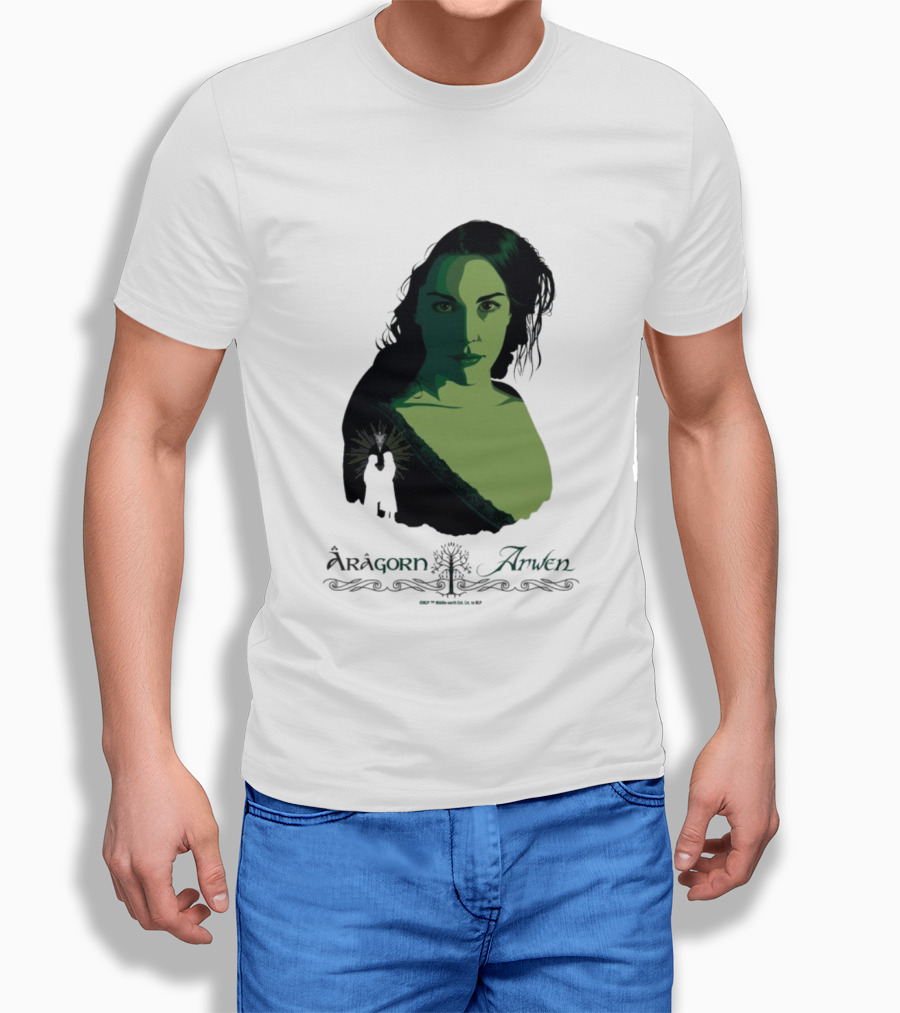 Aragorn Arwen The Lord Of The Rings T-Shirt