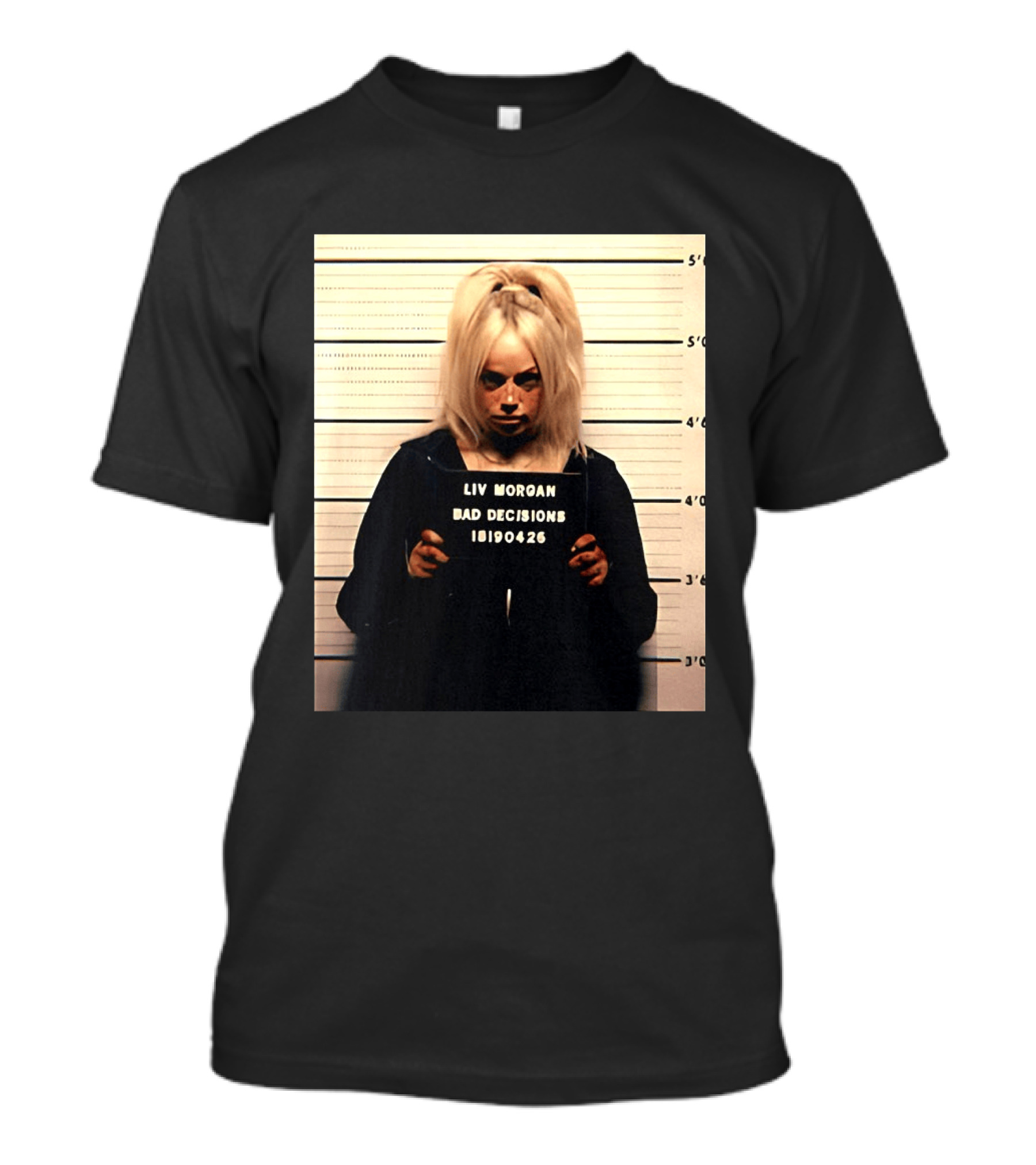 Liv Morgan Shot Bad Decisions 18190426 T-Shirt