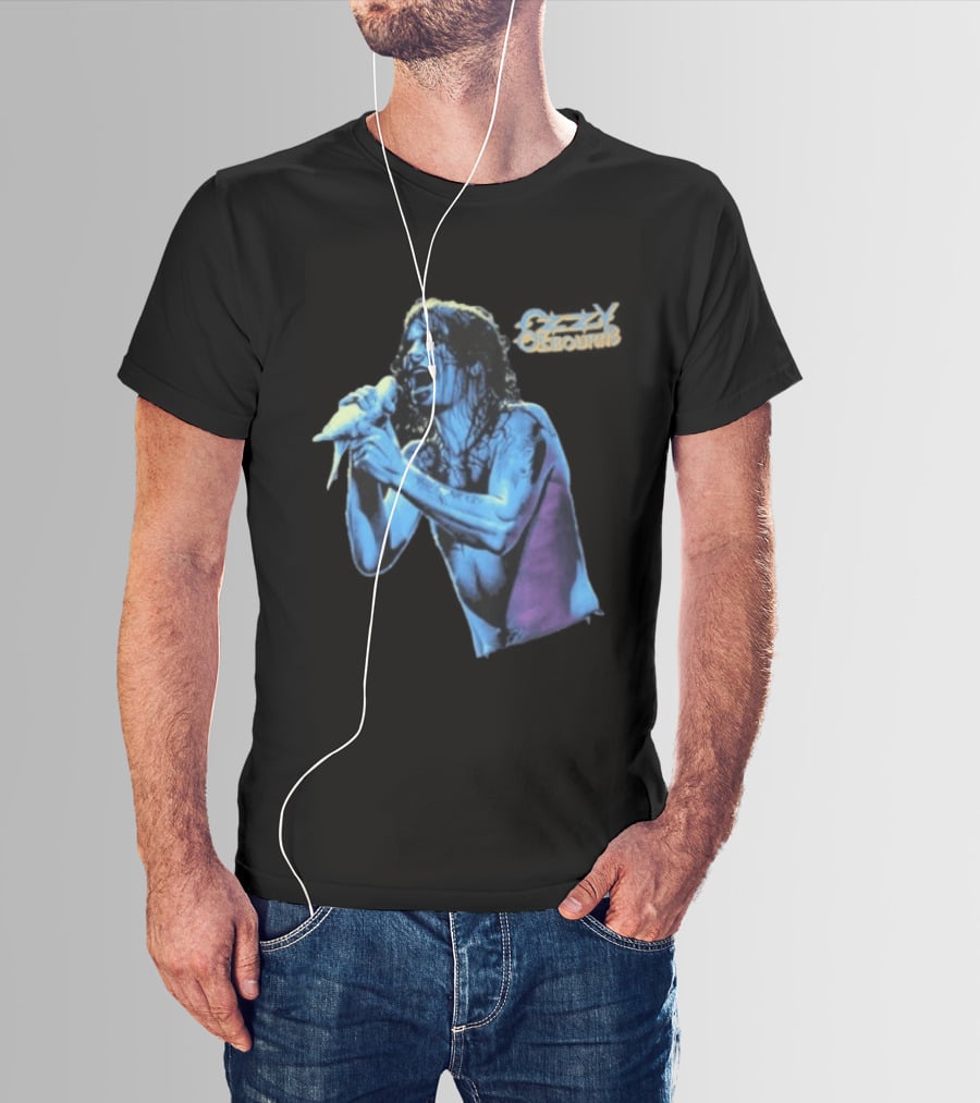 Ozzy Osbourne 1997 Blue Dove Iconic Performance T-Shirt