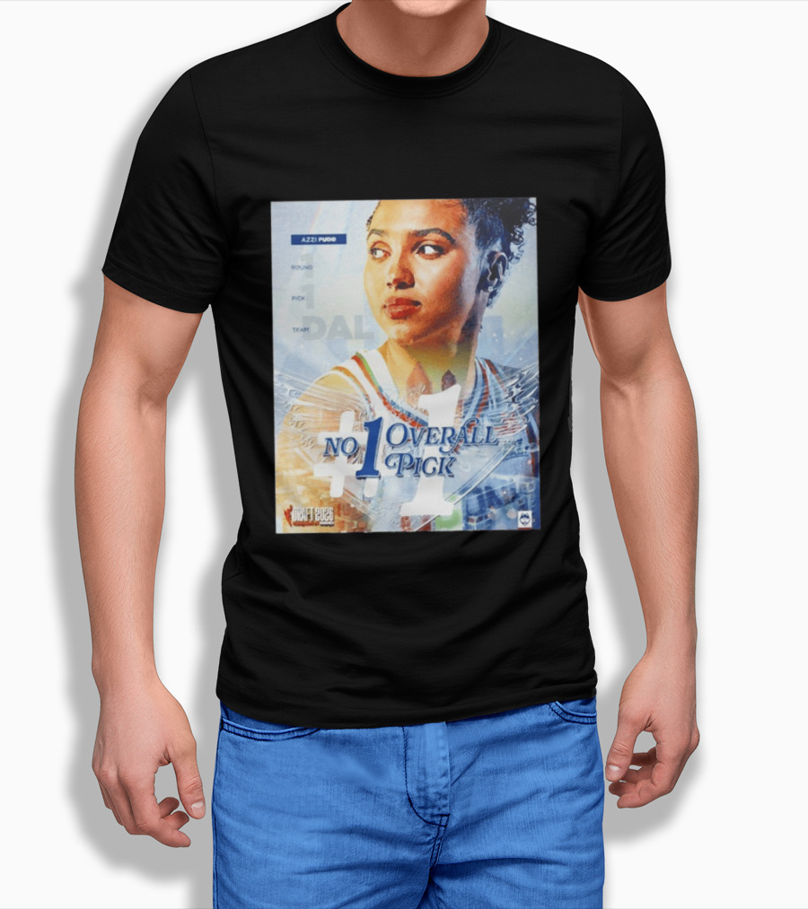 Azzi Fudd UConn Huskies No 1 Overall Pick 2026 WNBA Draft T-Shirt