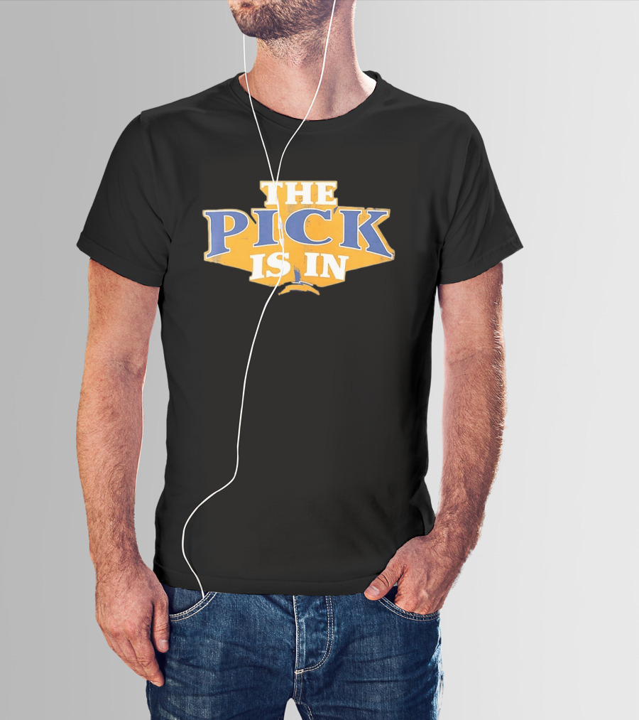 Los Angeles Chargers The Pick Is In Football T-Shirt