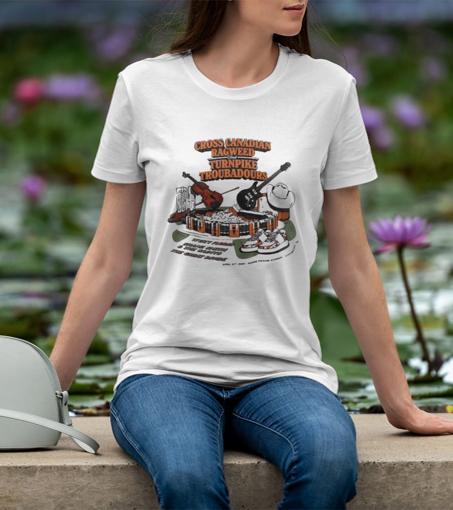 Cross Canadian Ragweed Turnpike Troubadours Whiskey Rock State Fair Grounds Oklahoma City T-Shirt