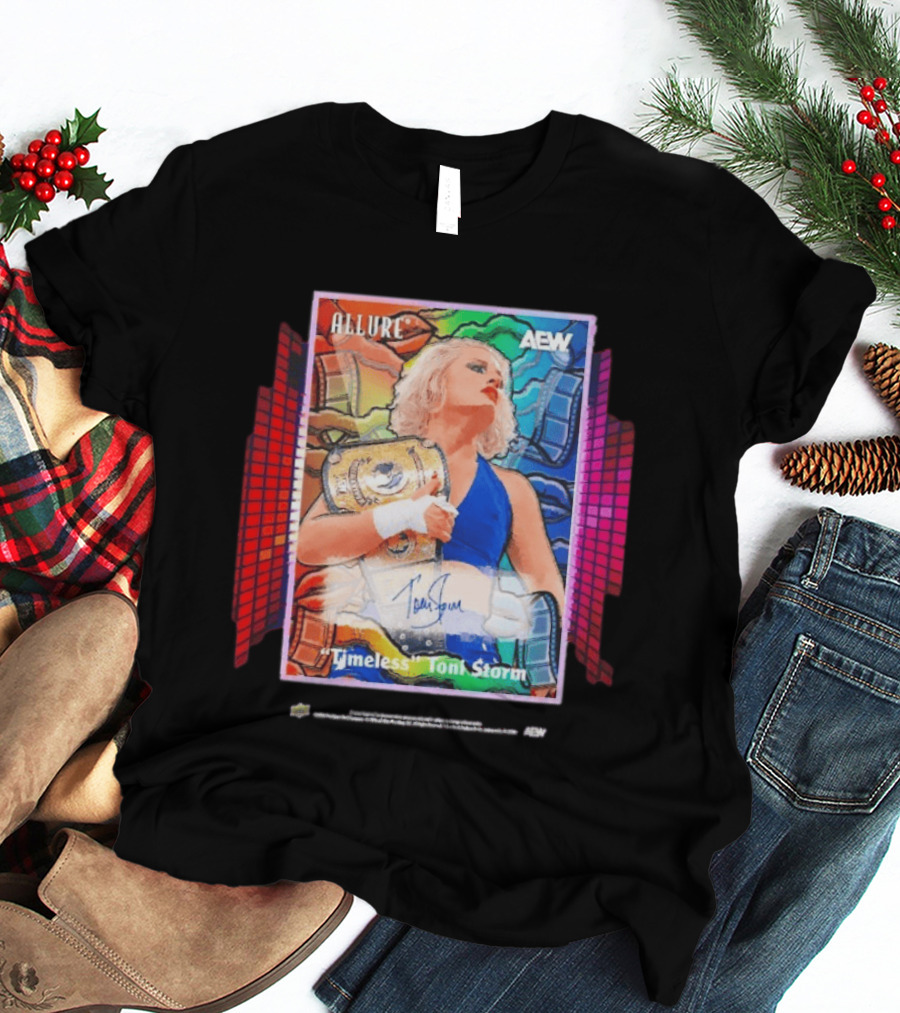 Allure Timeless Toni Storm AEW Upper Deck T-Shirt