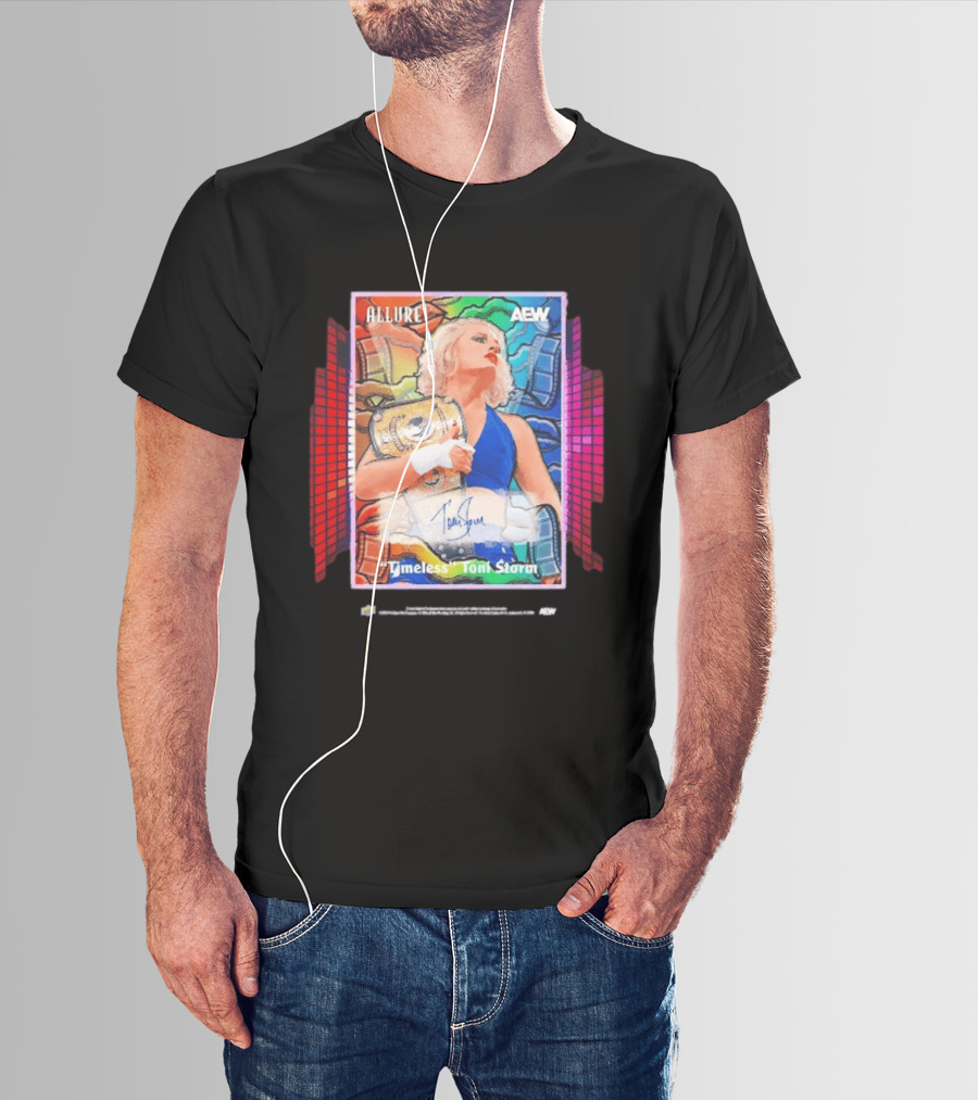 Allure Timeless Toni Storm AEW Upper Deck T-Shirt