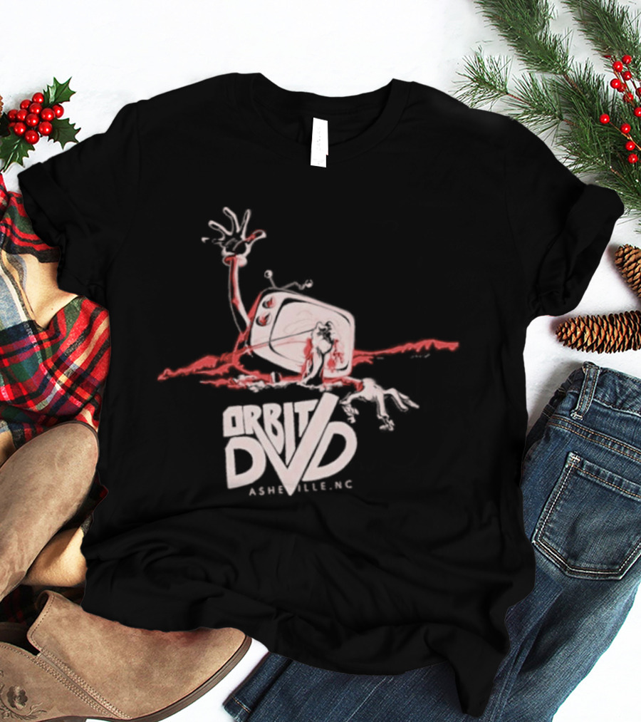 Orbit Evil Dead Video Cult Classic Horror Mash Up T-Shirt