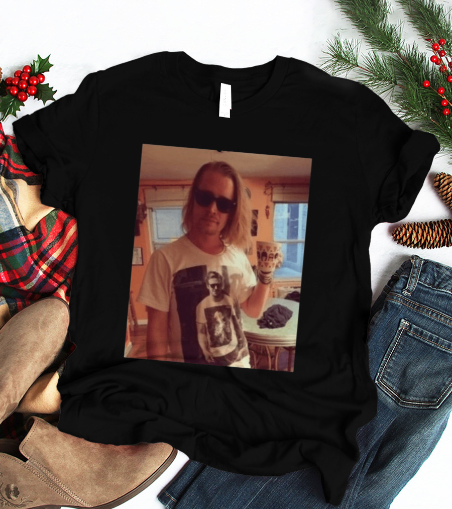 Ryan Gosling Meta Fashion Macaulay Culkin Homage T-Shirt
