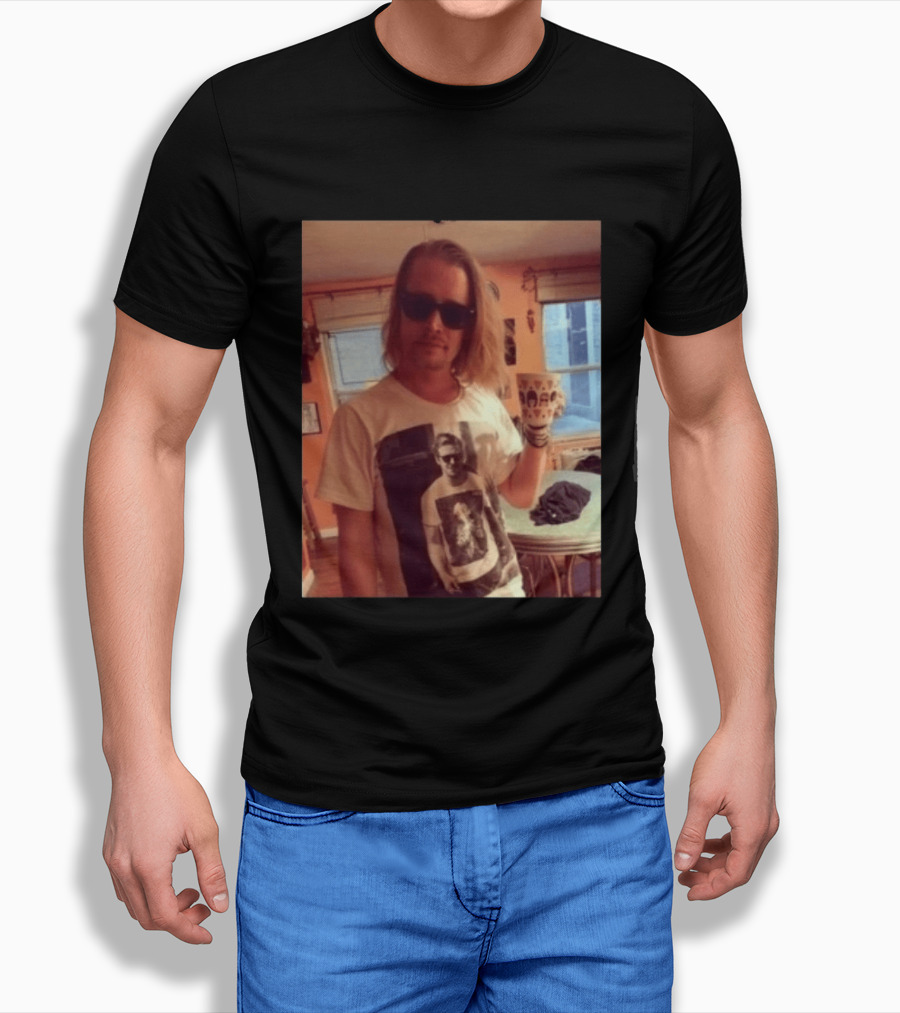Ryan Gosling Meta Fashion Macaulay Culkin Homage T-Shirt