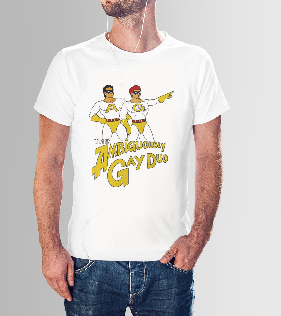 AG The Ambiguously Gay Duo Characters Classic Comic T-Shirt