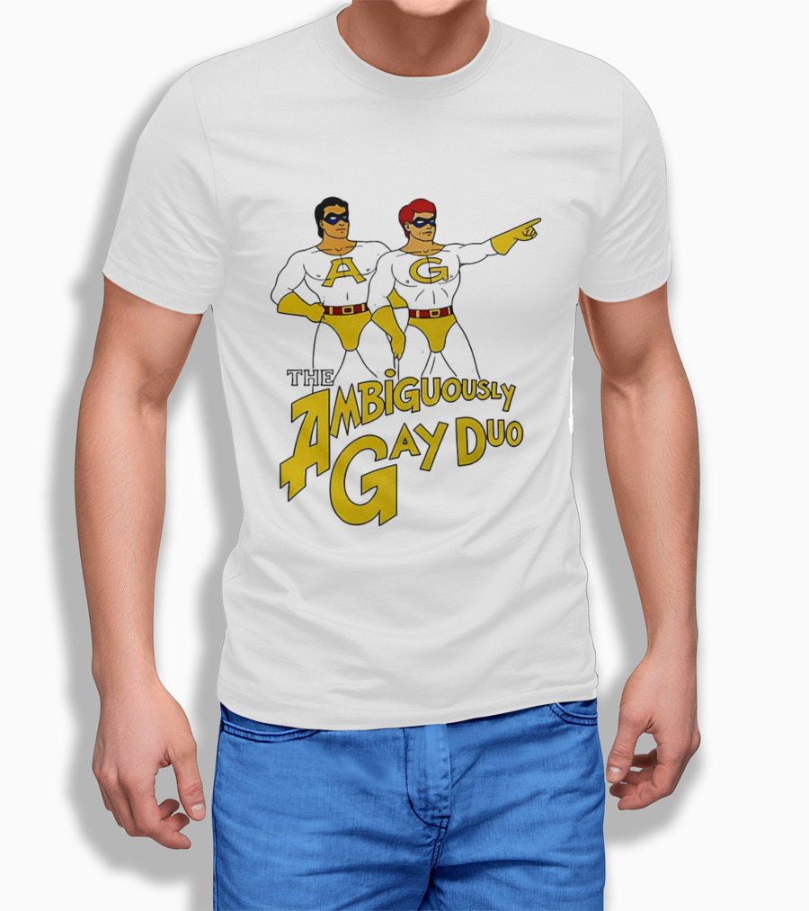 AG The Ambiguously Gay Duo Characters Classic Comic T-Shirt