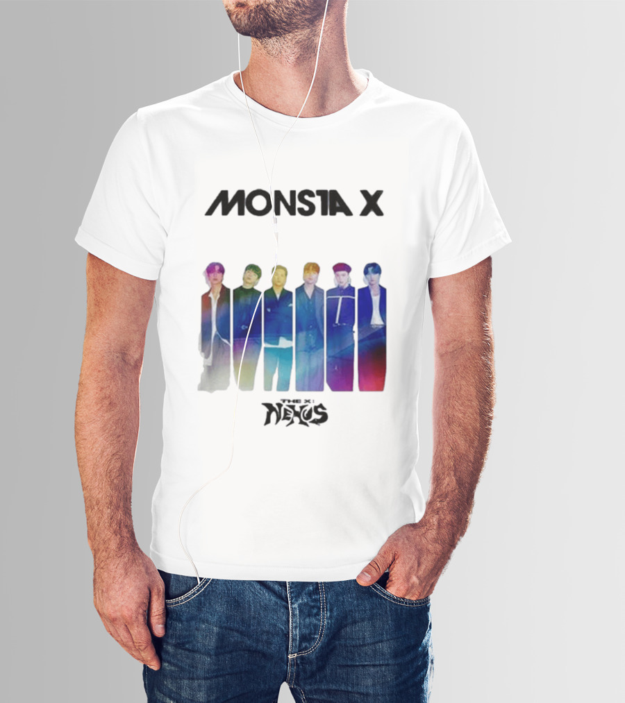 Monsta X Nexus 2026 White T-Shirt
