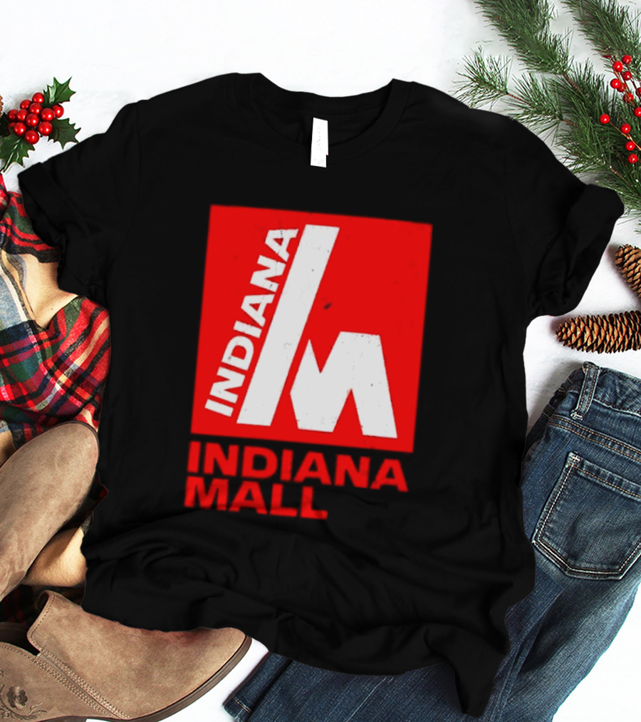 Indiana Mall Indiana PA Vintage Style Red T-Shirt