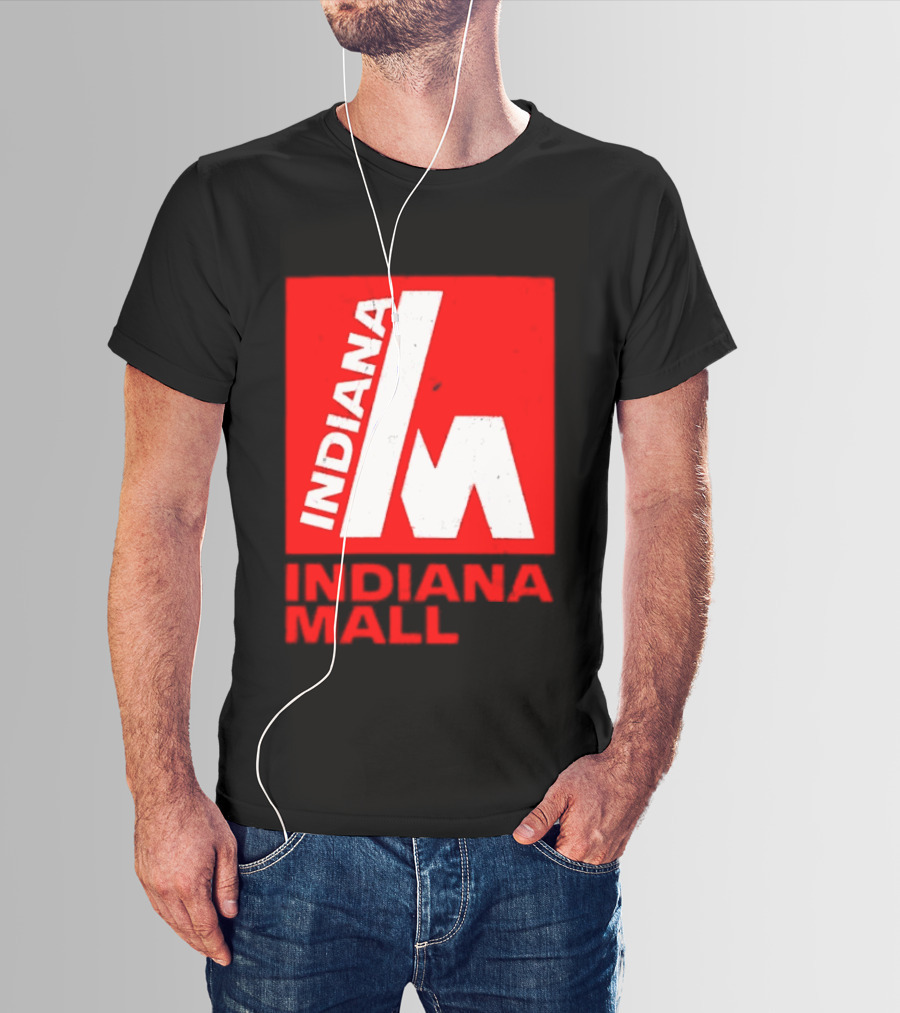 Indiana Mall Indiana PA Vintage Style Red T-Shirt