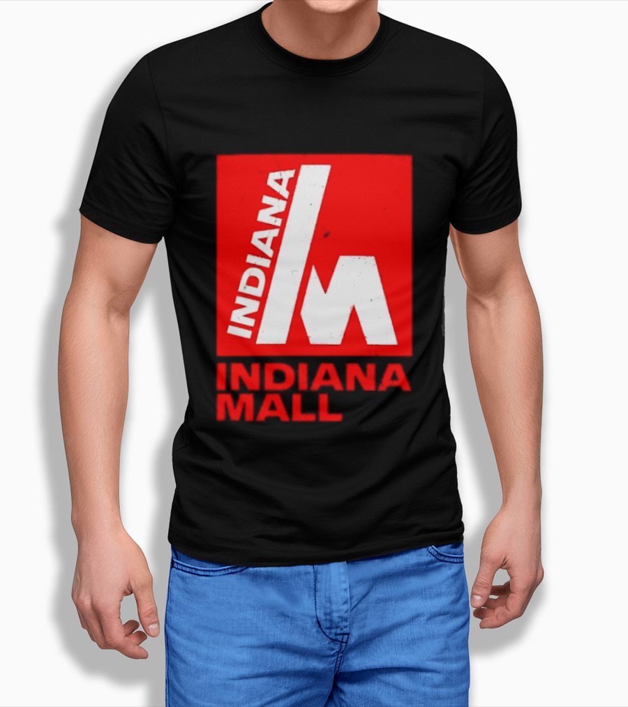 Indiana Mall Indiana PA Vintage Style Red T-Shirt