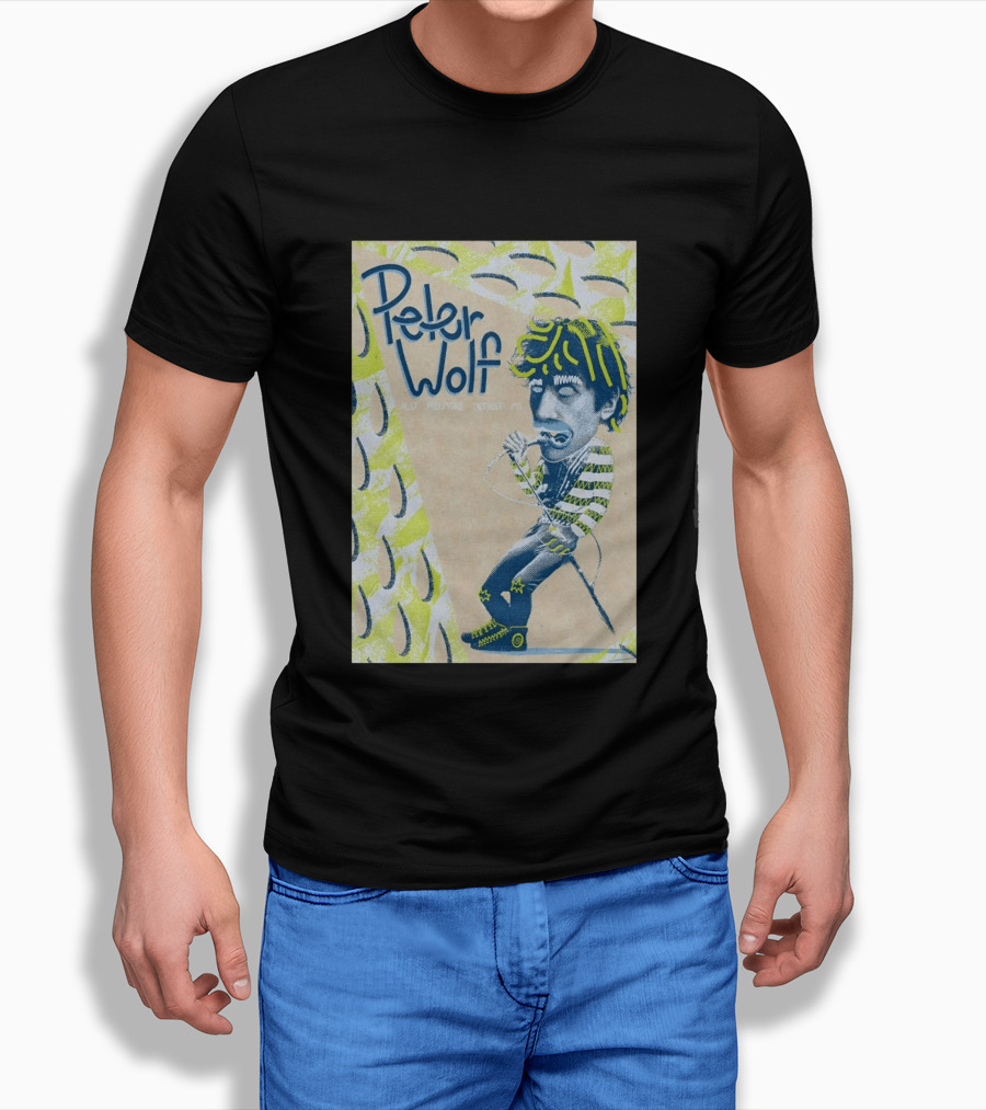 Peter Wolf Apr 17 Fillmore Detroit MI T-Shirt
