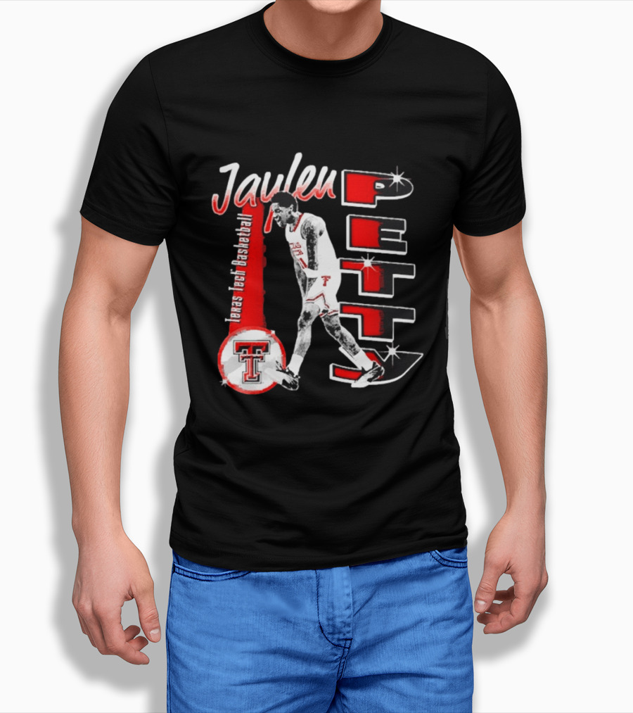 Jaylon Petty Texas Tech Red Raiders Basketball T-Shirt