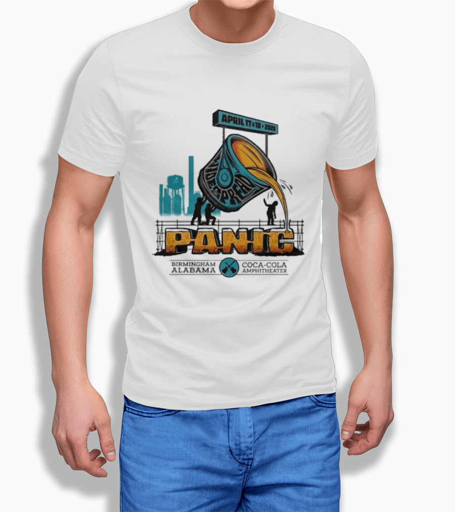 Widespread Panic Coca Cola Amphitheater April 17 18 2026 Event T-Shirt