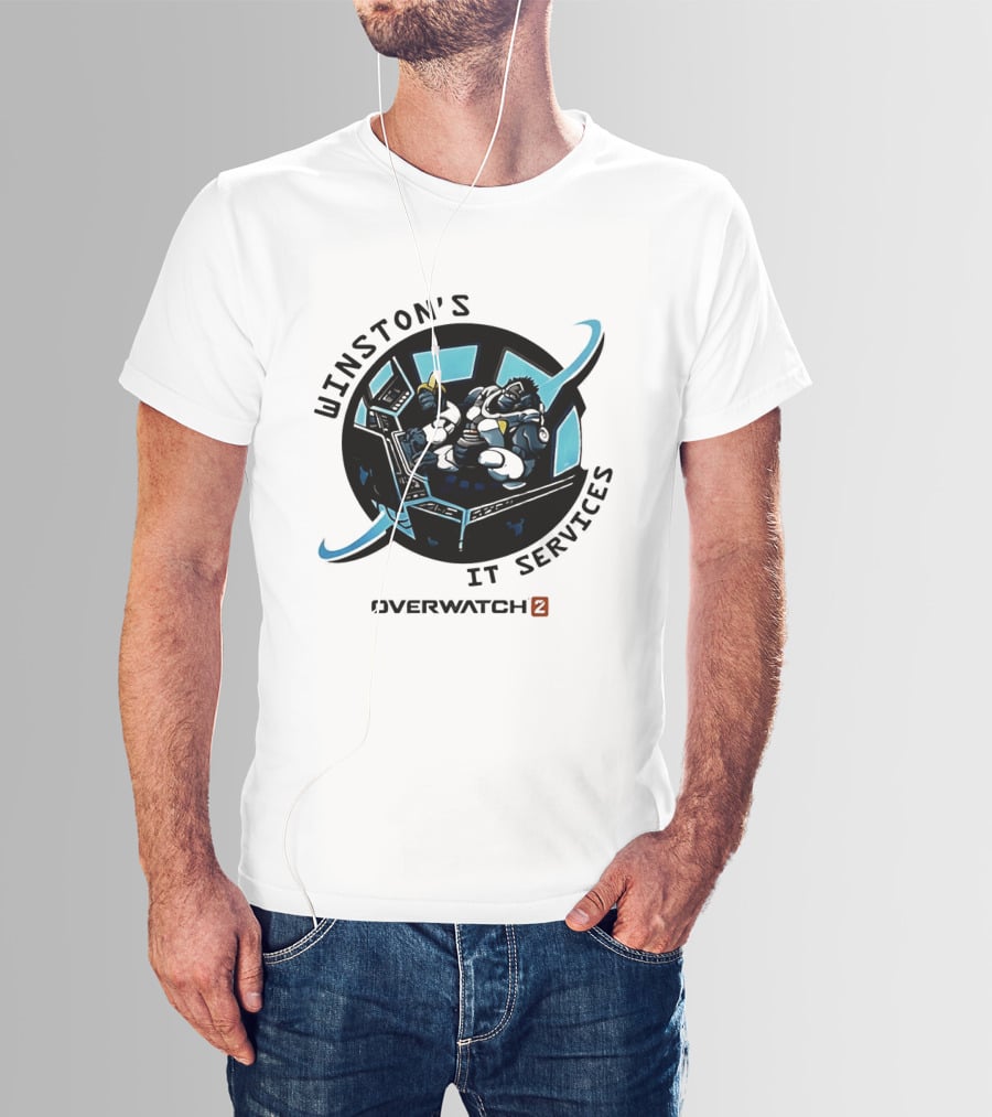 Winston's IT Services Over 2 Gaming Hub T-Shirt
