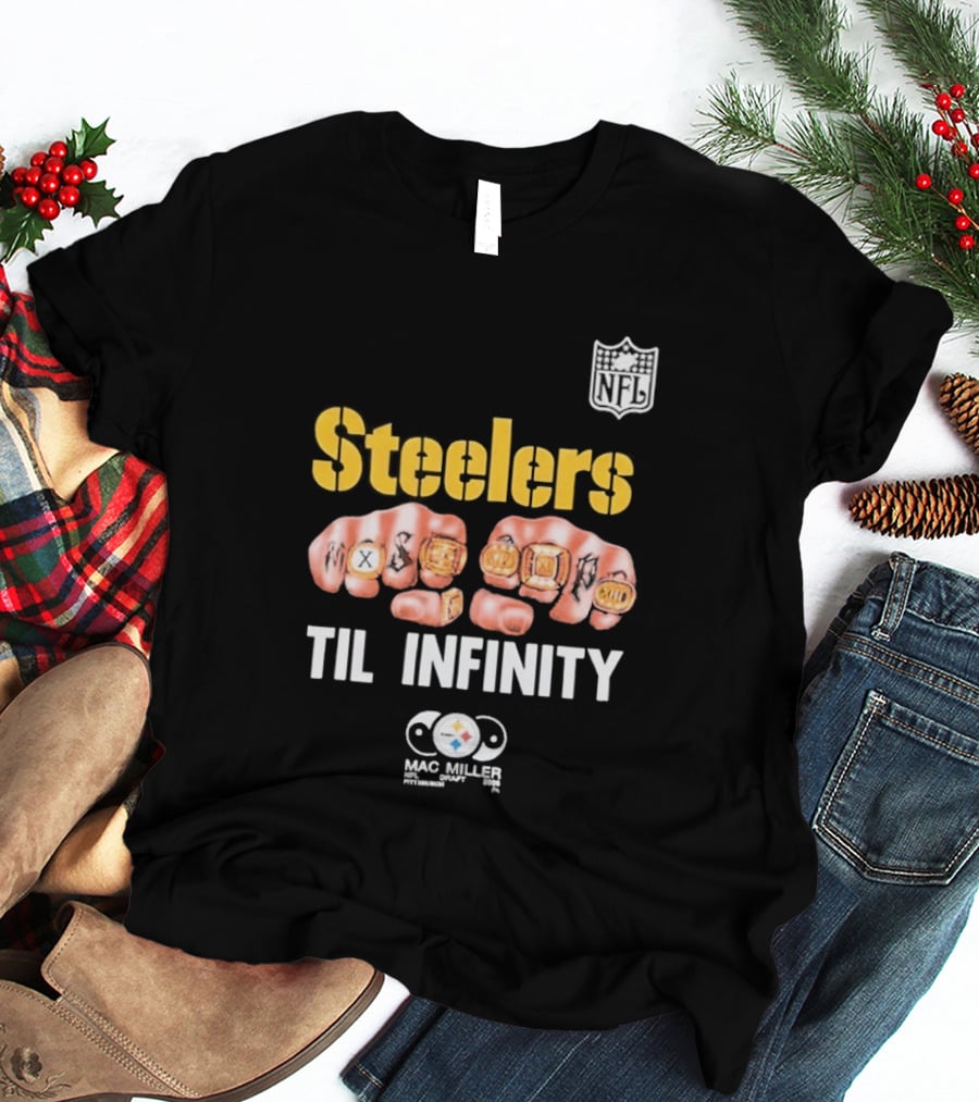 Steelers Til Infinity Mac Miller NFL T-Shirt