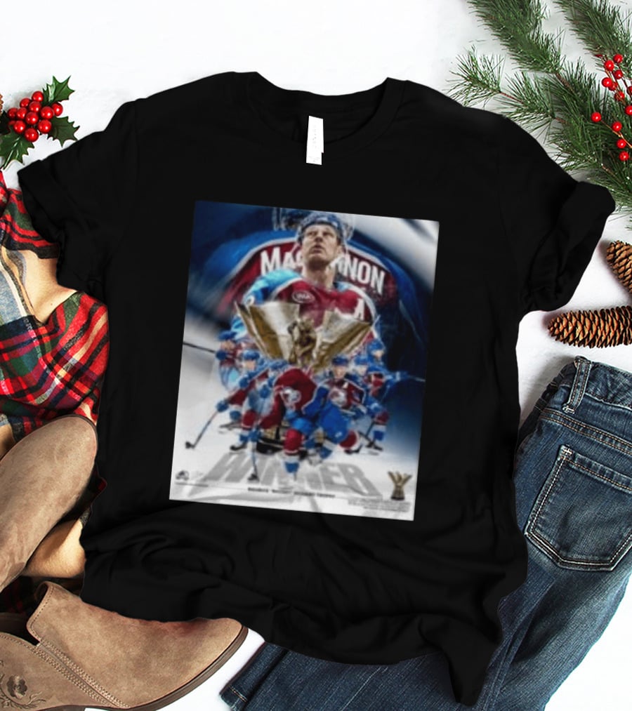 Nathan Mackinnon Winner 2026 Rocket Richard Trophy Colorado Hockey Team T-Shirt