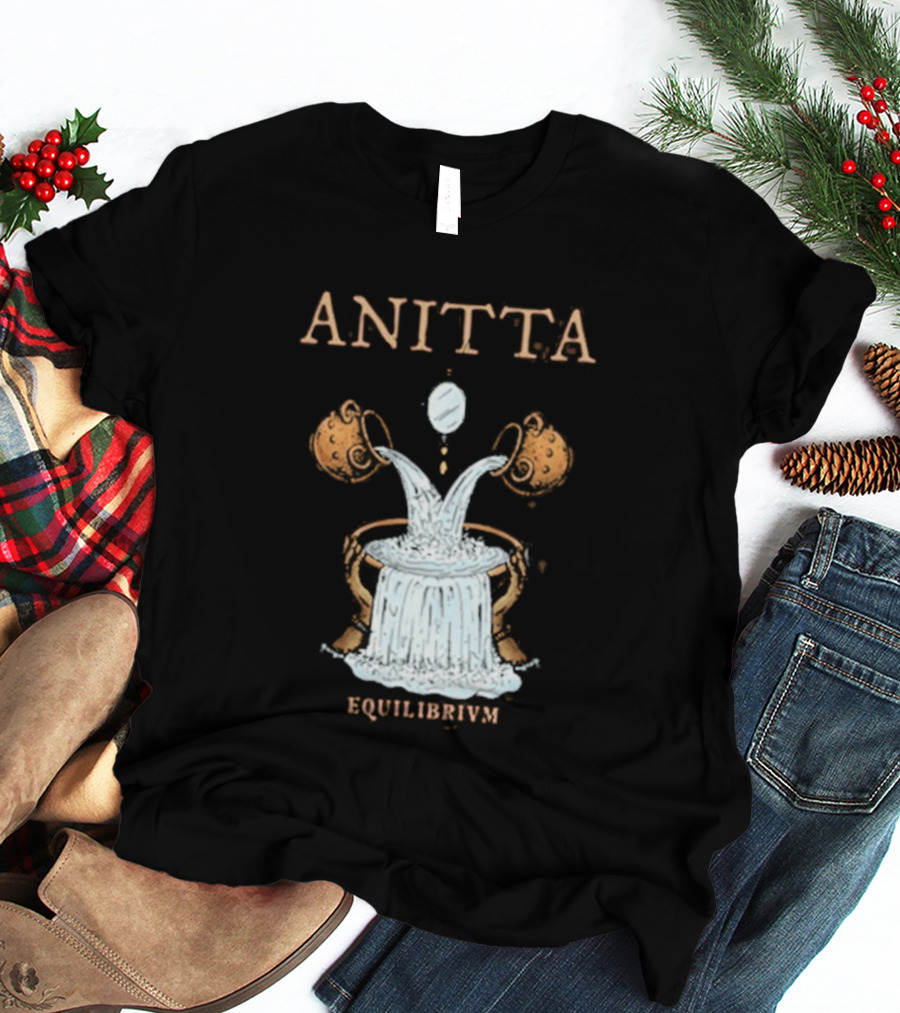 Anitta Equilibrivm Water Dual Amphora Pouring Balance T-Shirt