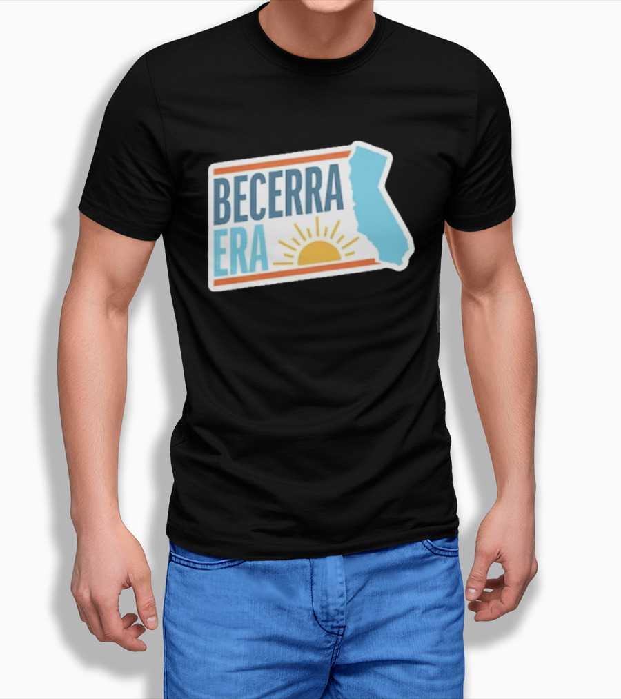 Becerra Era California Celebration Sunburst T-Shirt