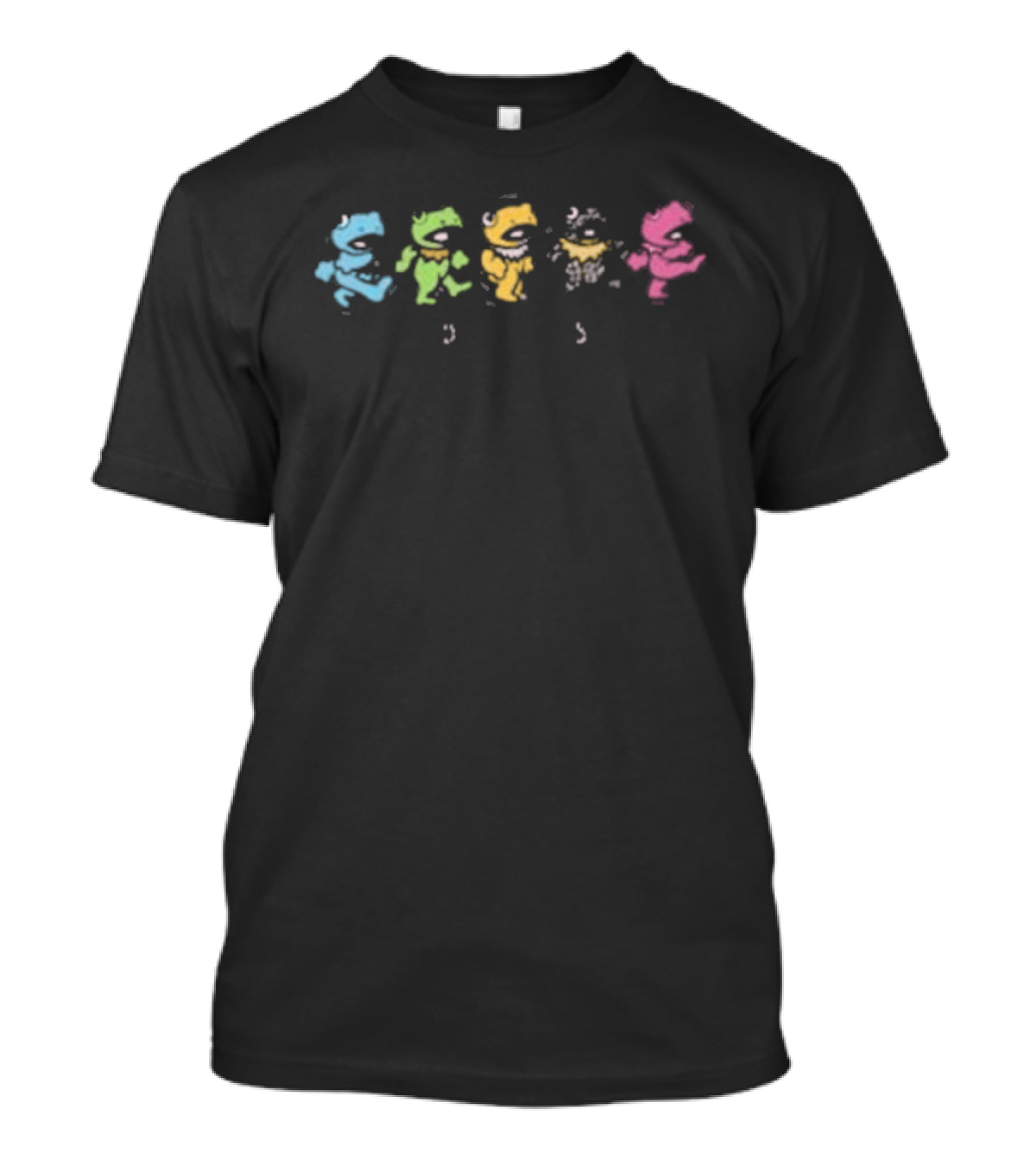 Boris Dancing Froggies Colorful T-Shirt