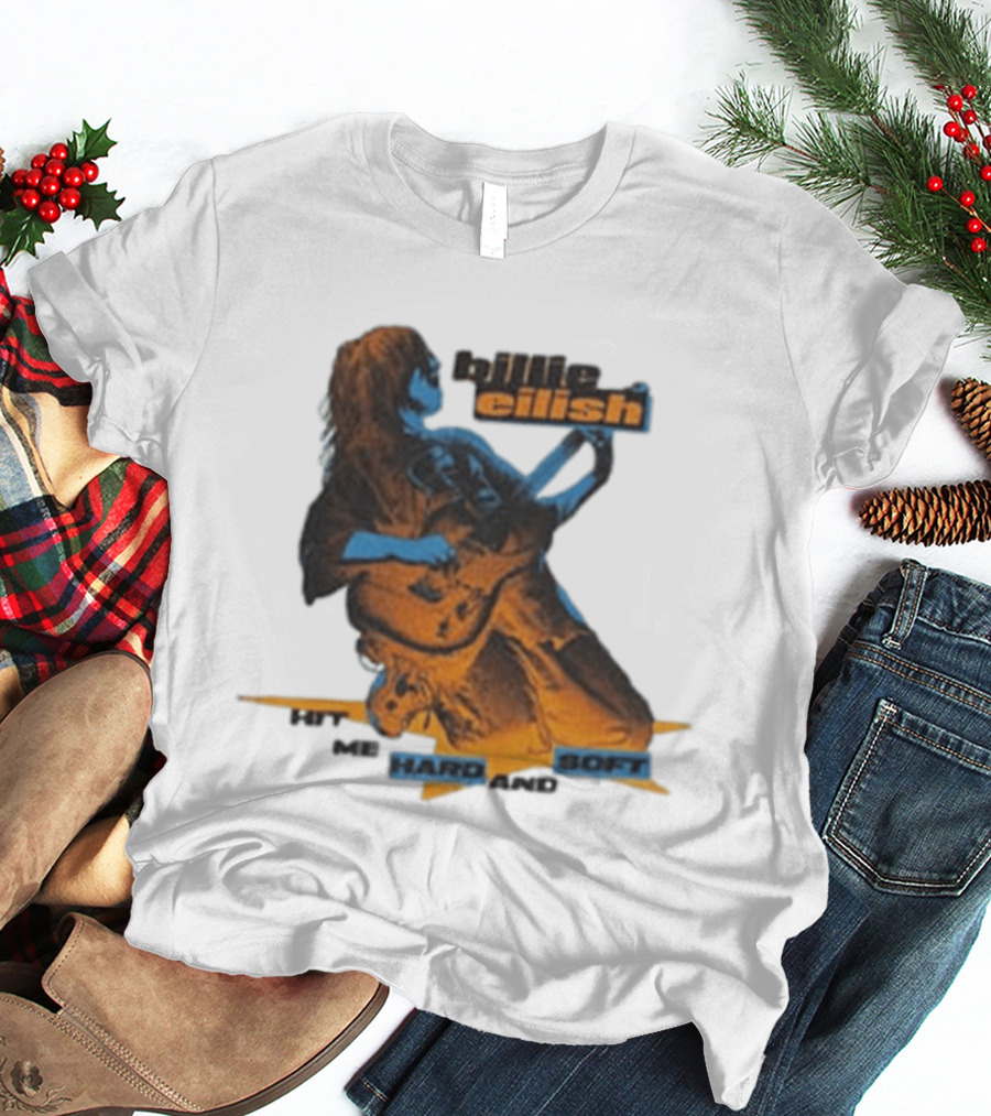 Billie Eilish Hit Me Hard And Soft Guitar T-Shirt