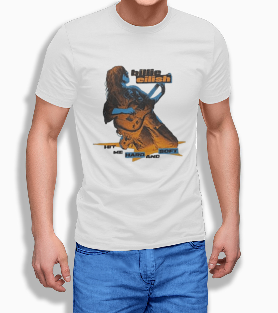 Billie Eilish Hit Me Hard And Soft Guitar T-Shirt