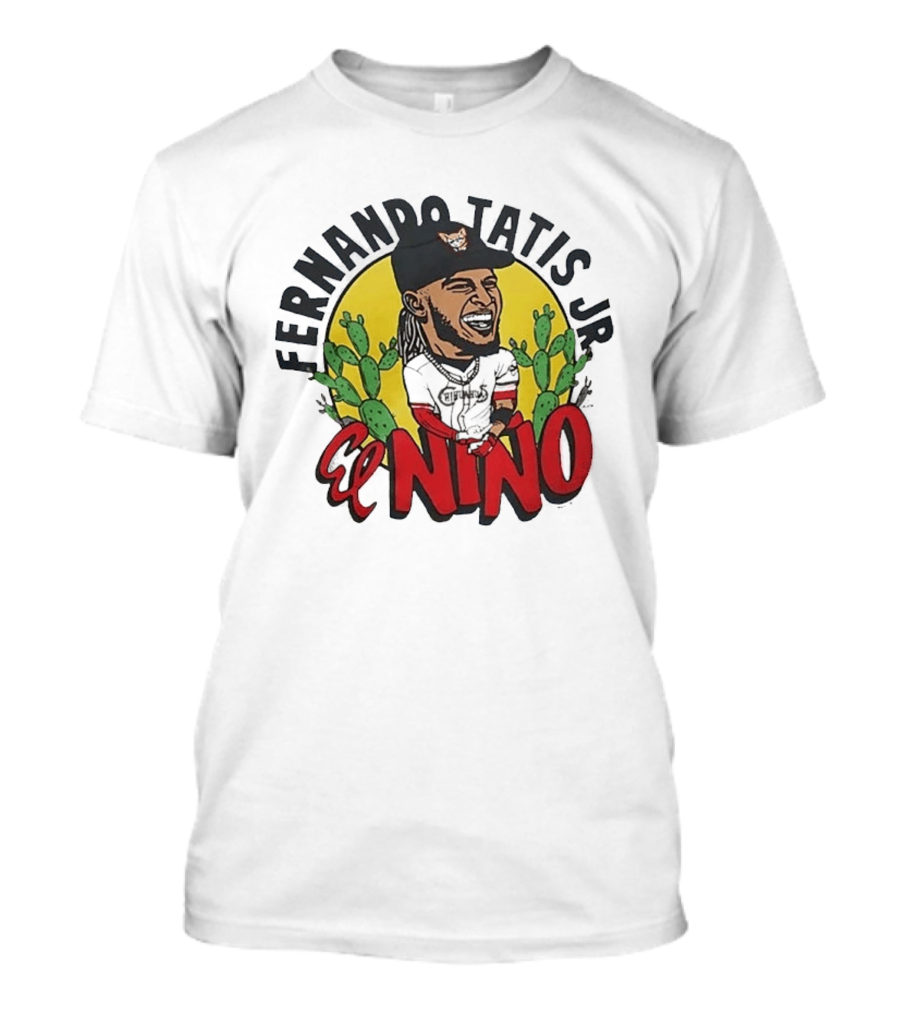 Fernando Tatis Jr El Niño Chihuahuas Cactus MLB Baseball T-Shirt