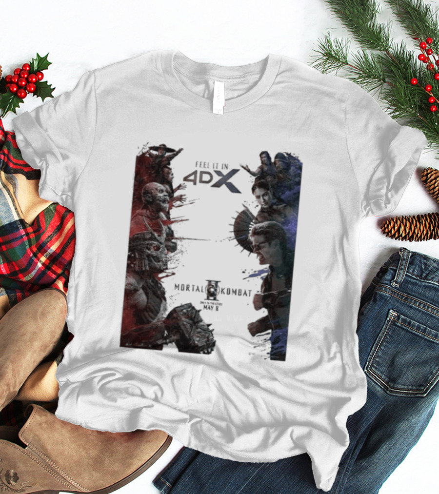 Mortal Kombat II 4DX Exclusive In Theaters May 8 2026 T-Shirt
