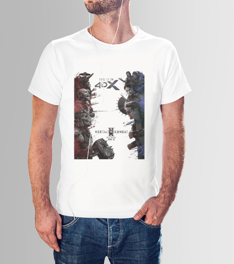 Mortal Kombat II 4DX Exclusive In Theaters May 8 2026 T-Shirt