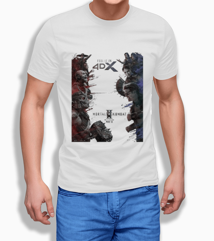 Mortal Kombat II 4DX Exclusive In Theaters May 8 2026 T-Shirt